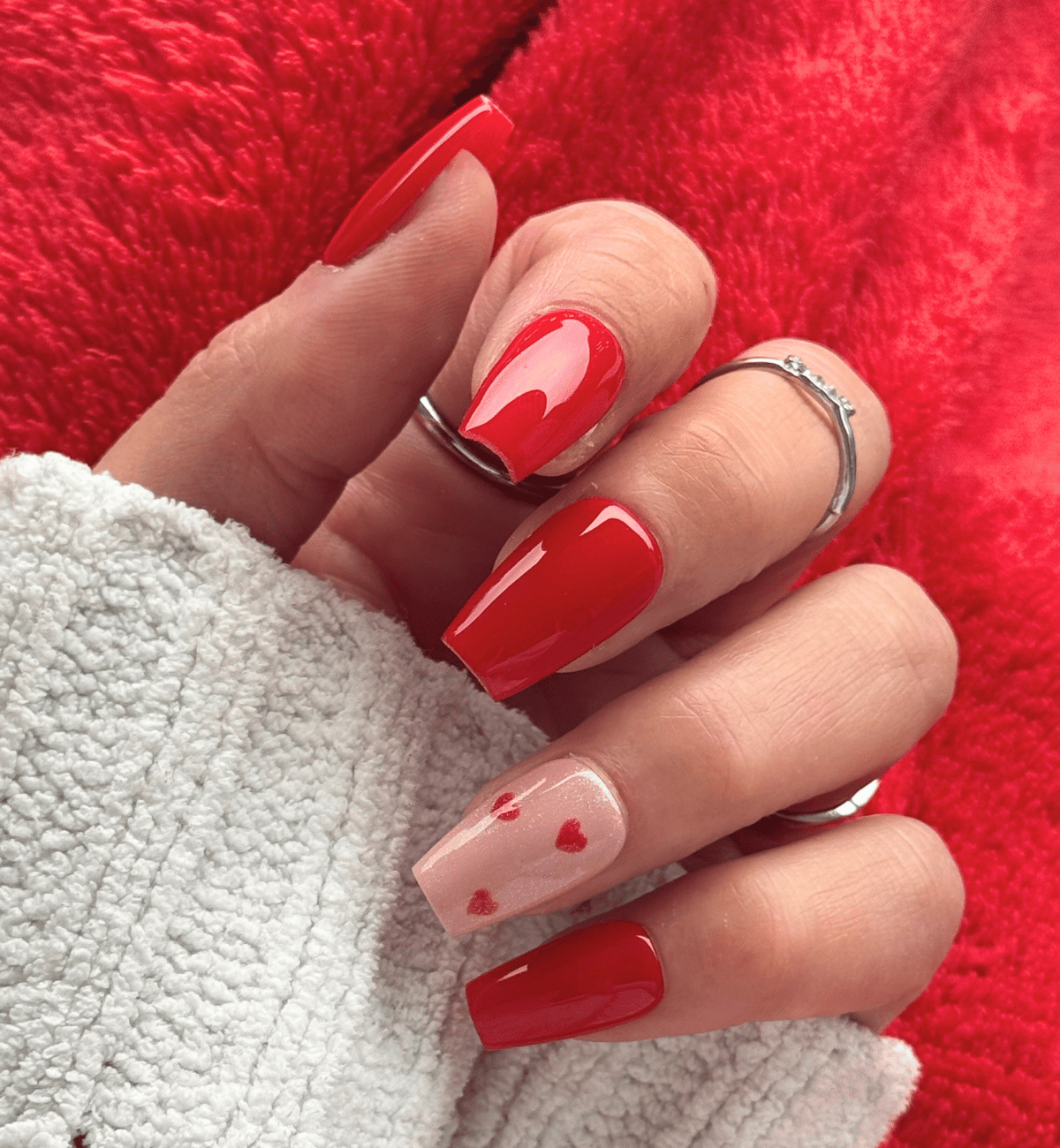 NAIL ART ANNA COFFIN MEDIUM - ST-VALENTIN